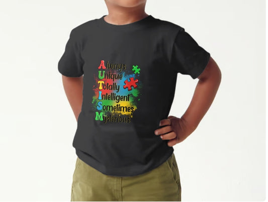 Autism Always Unique T-shirt