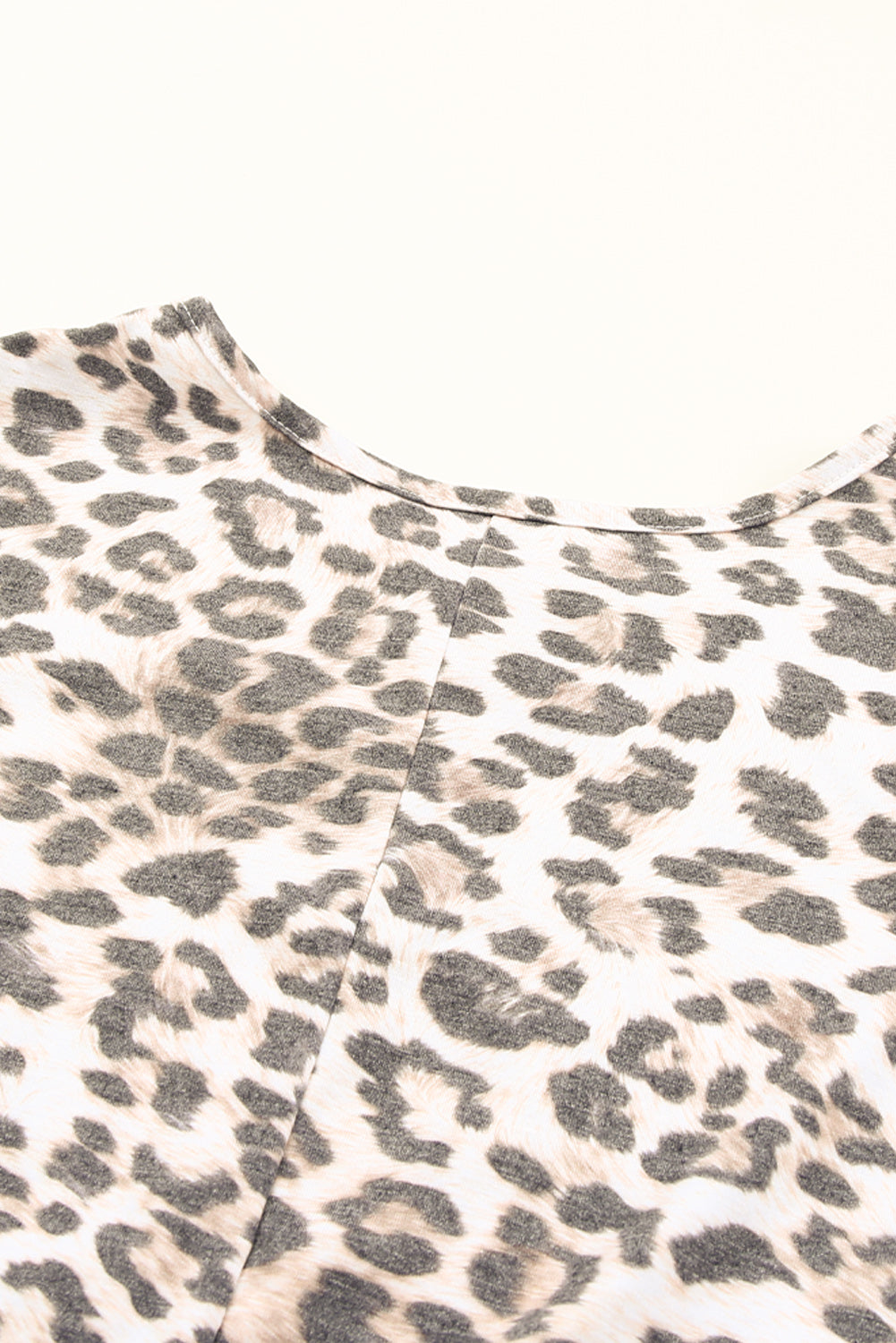 Casual Tiered Sleeveless Leopard Print Dress for Women